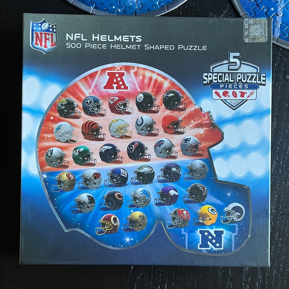 NFL Helmets 500 Piece puzzle
